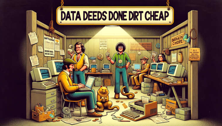 Data Deeds Done Dirt Cheap
